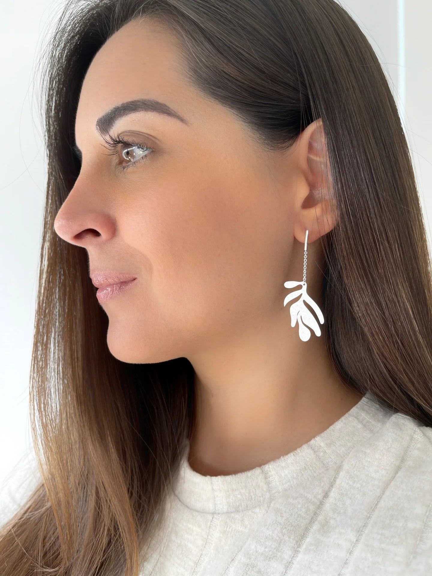 Claudia Navarro Jewelry- Earrings Organ / Silver