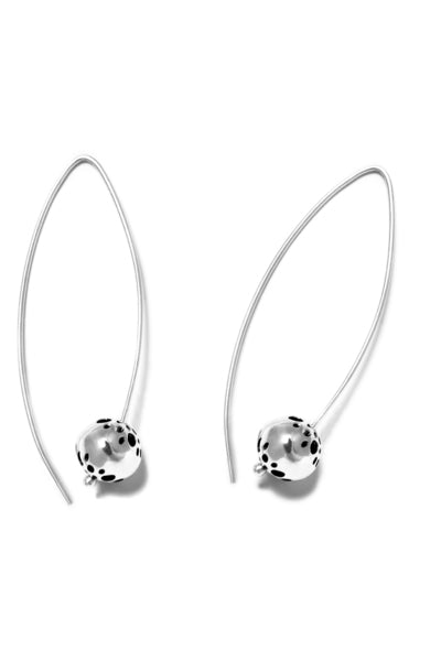 Claudia Lira Jewelry- Mix Parox Earrings / Polished-silver