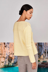 Clio Knitwear- Sweater Kusi Yellow