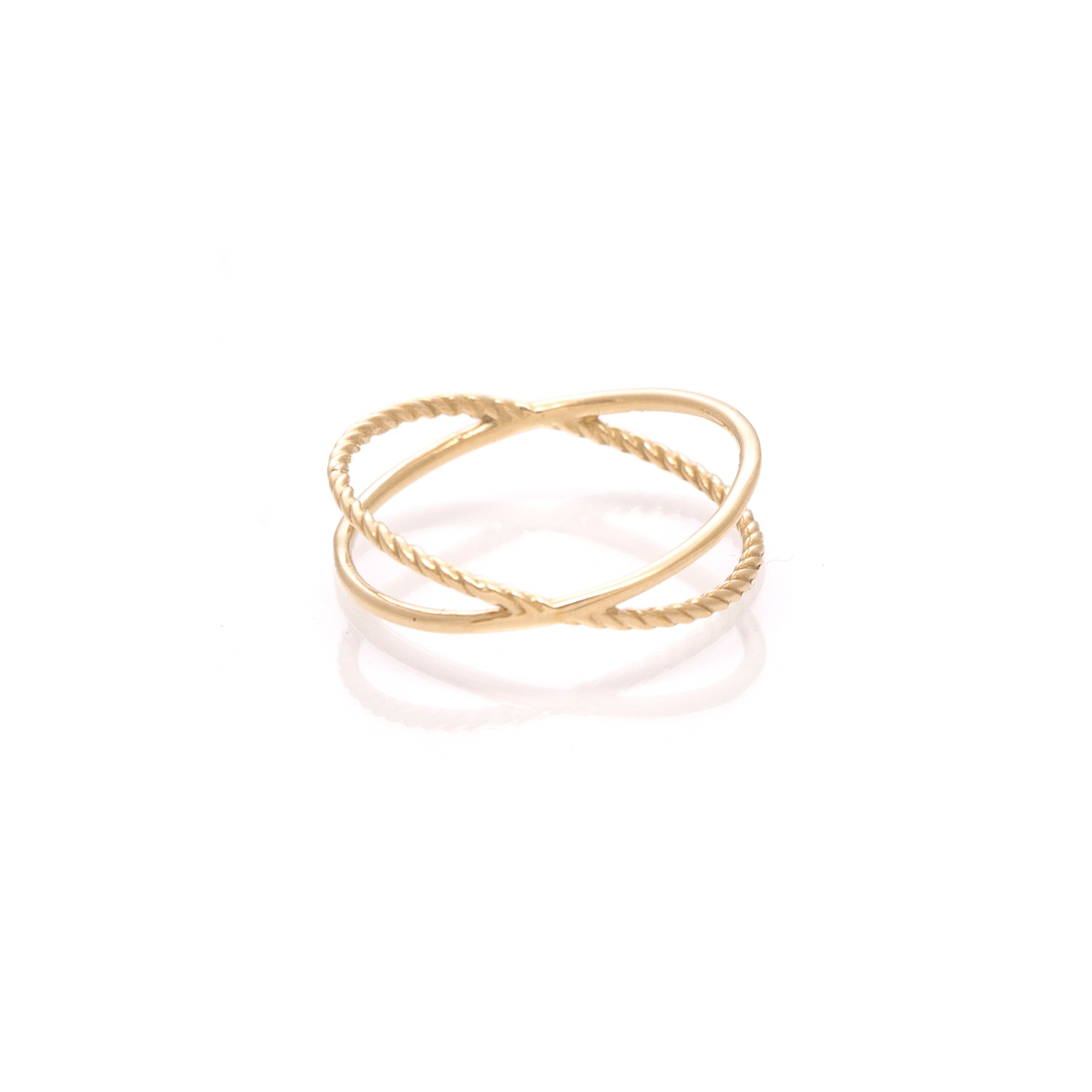 Claudia Navarro Jewelry- Ring Cross / Gold