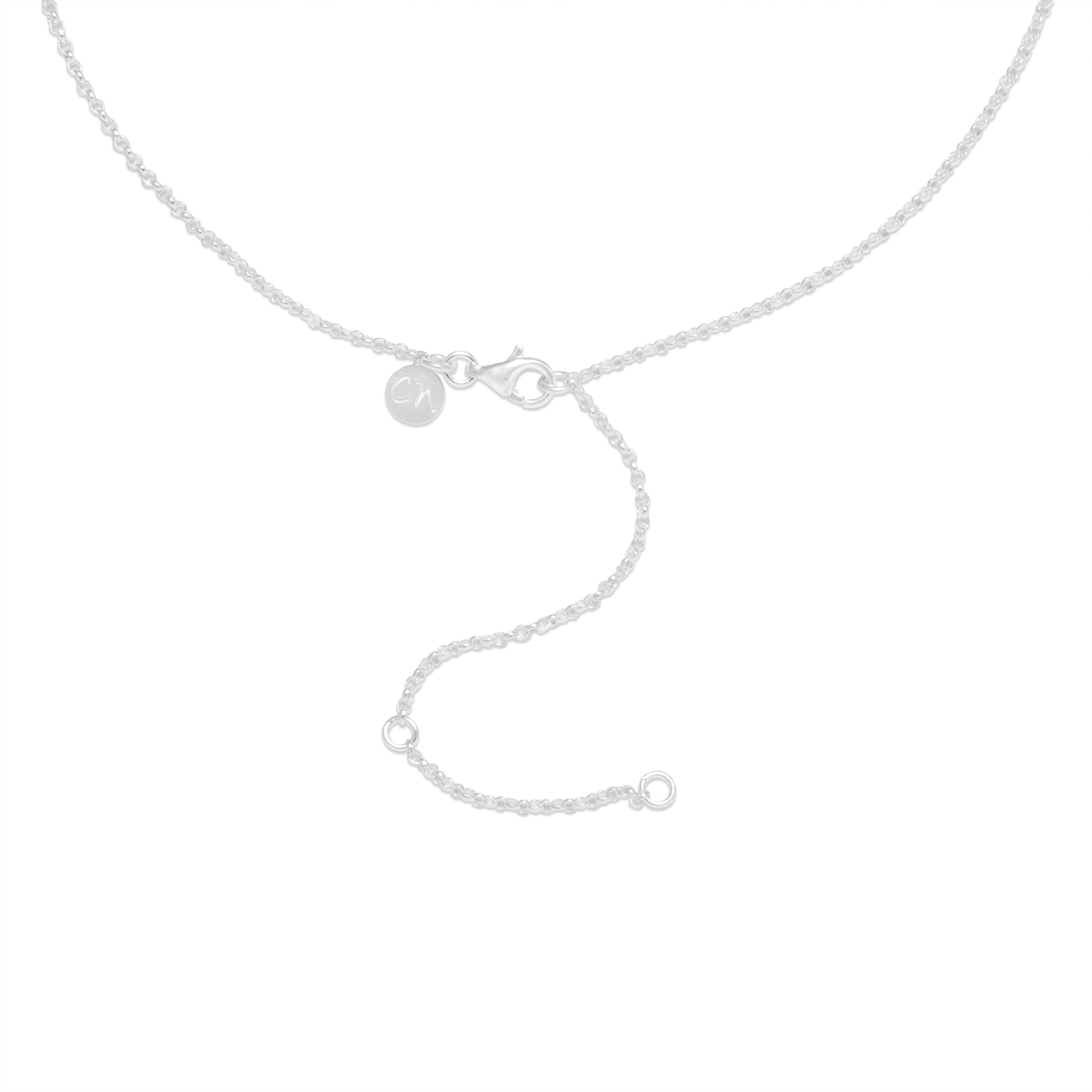 Claudia Navarro Jewelry- Necklace Loto / Silver