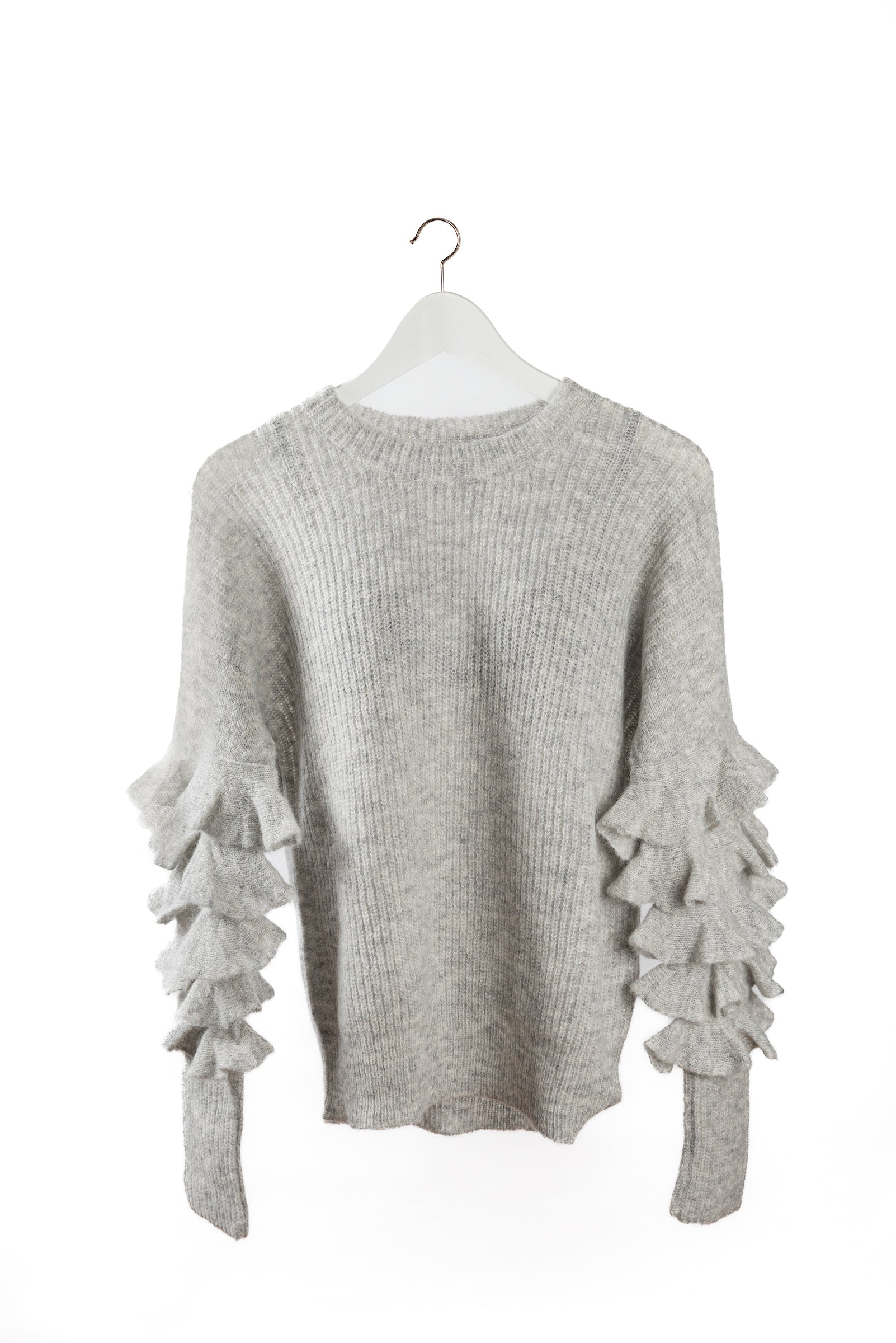 Clio Knitwear- Caribe Sweater Grey