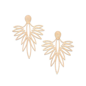 Claudia Navarro Jewelry- Earjacket Peacock / Gold