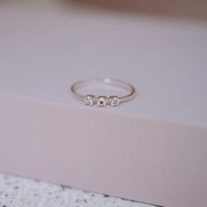 Claudia Navarro Jewelry- Ring Triple Ilusion / Silver