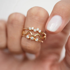 Claudia Navarro Jewelry- Ring Penta / Gold