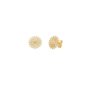 Claudia Navarro Jewelry- Earrings Mandala / Gold