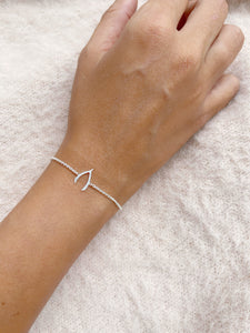 Claudia Navarro Jewelry- Bracelet Hueso / Silver