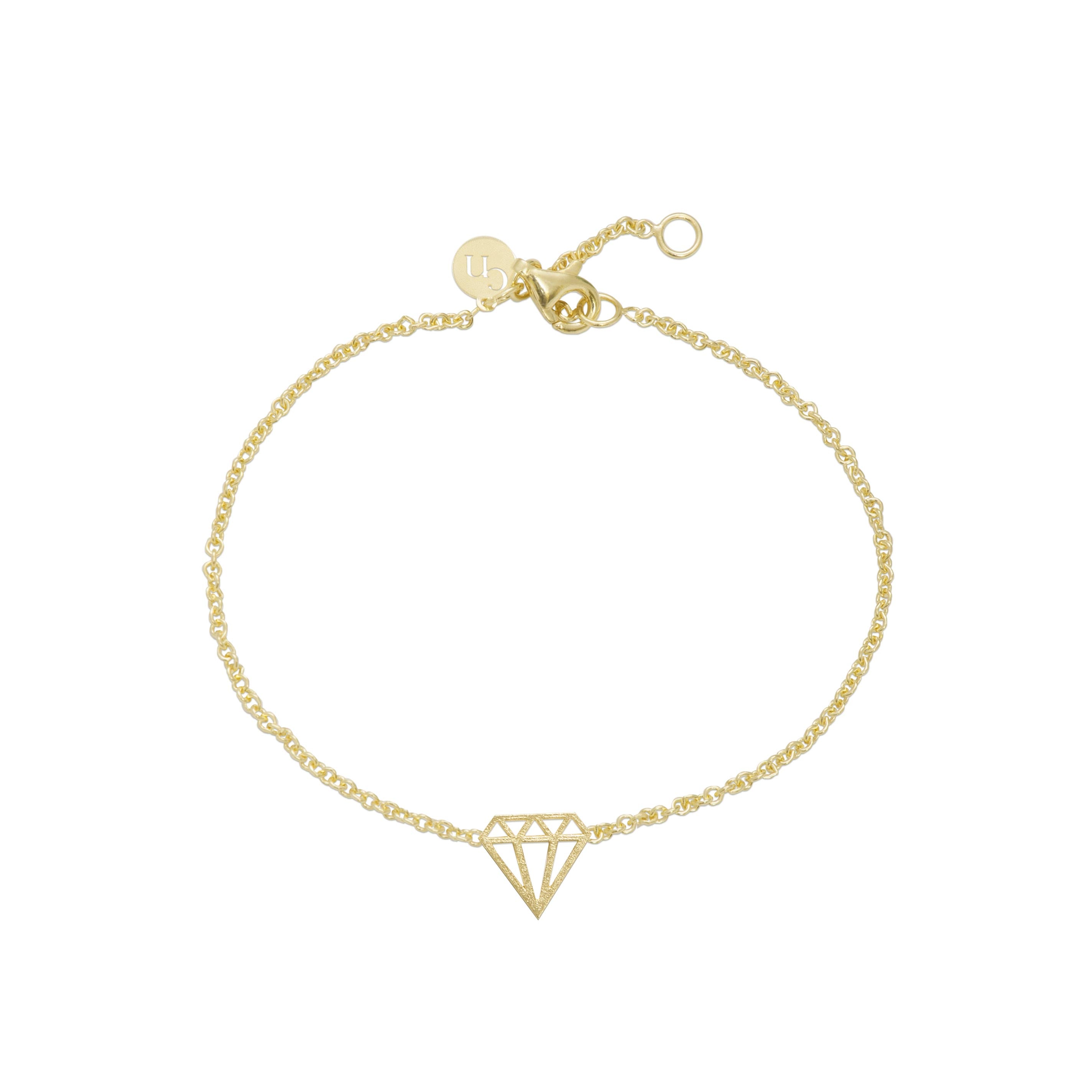 Claudia Navarro Jewelry- Bracelet Diamante / Gold