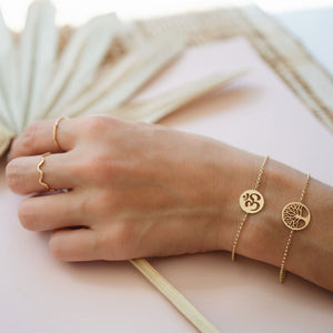 Claudia Navarro Jewelry- Bracelet Arbol / Gold