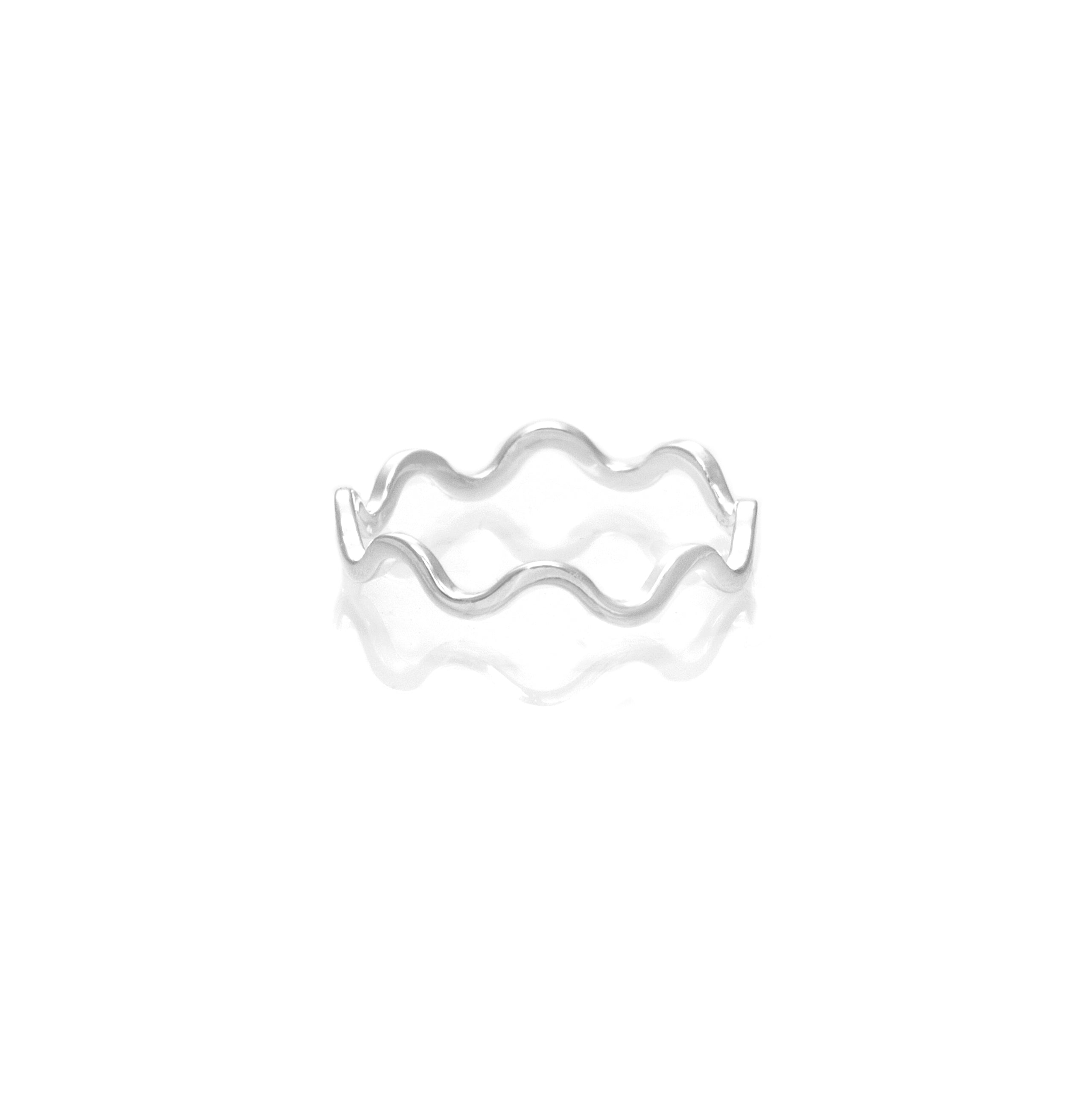Claudia Navarro Jewelry- Ring Onda / Silver