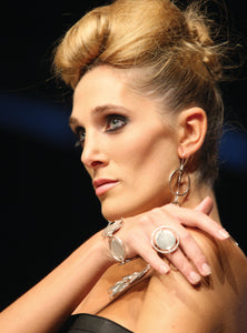 Claudia Lira Jewelry - Munt Earrings / Sterling Silver