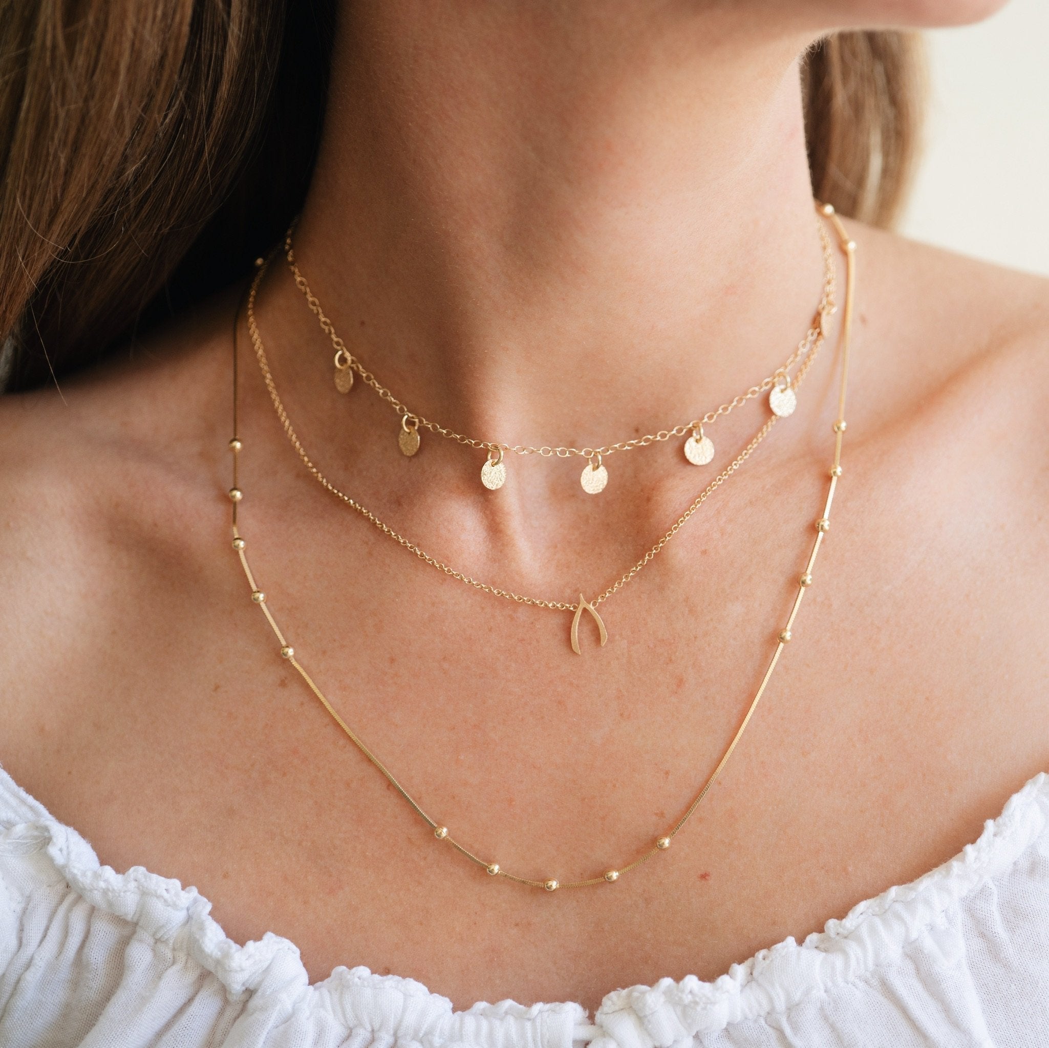 Claudia Navarro Jewelry- Necklace Hueso / Gold