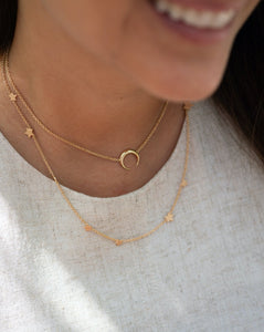 Claudia Navarro Jewelry- Collier  Moon / Gold
